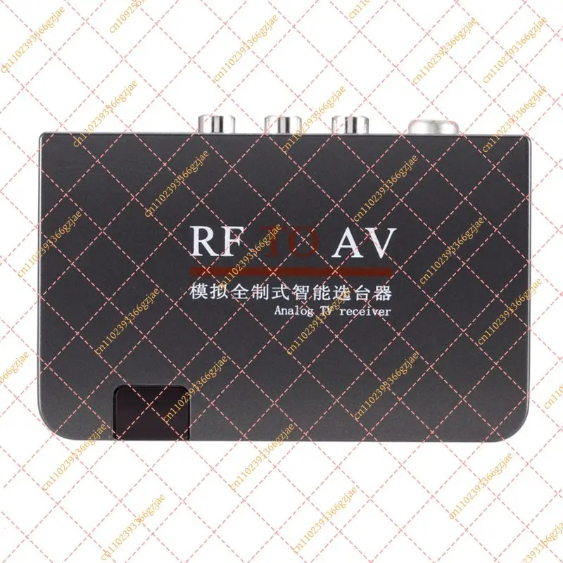 FY XB-New RF To AV Video Converter Modulator TV Switch Wire Signal Input Video Signal Output EU Plug