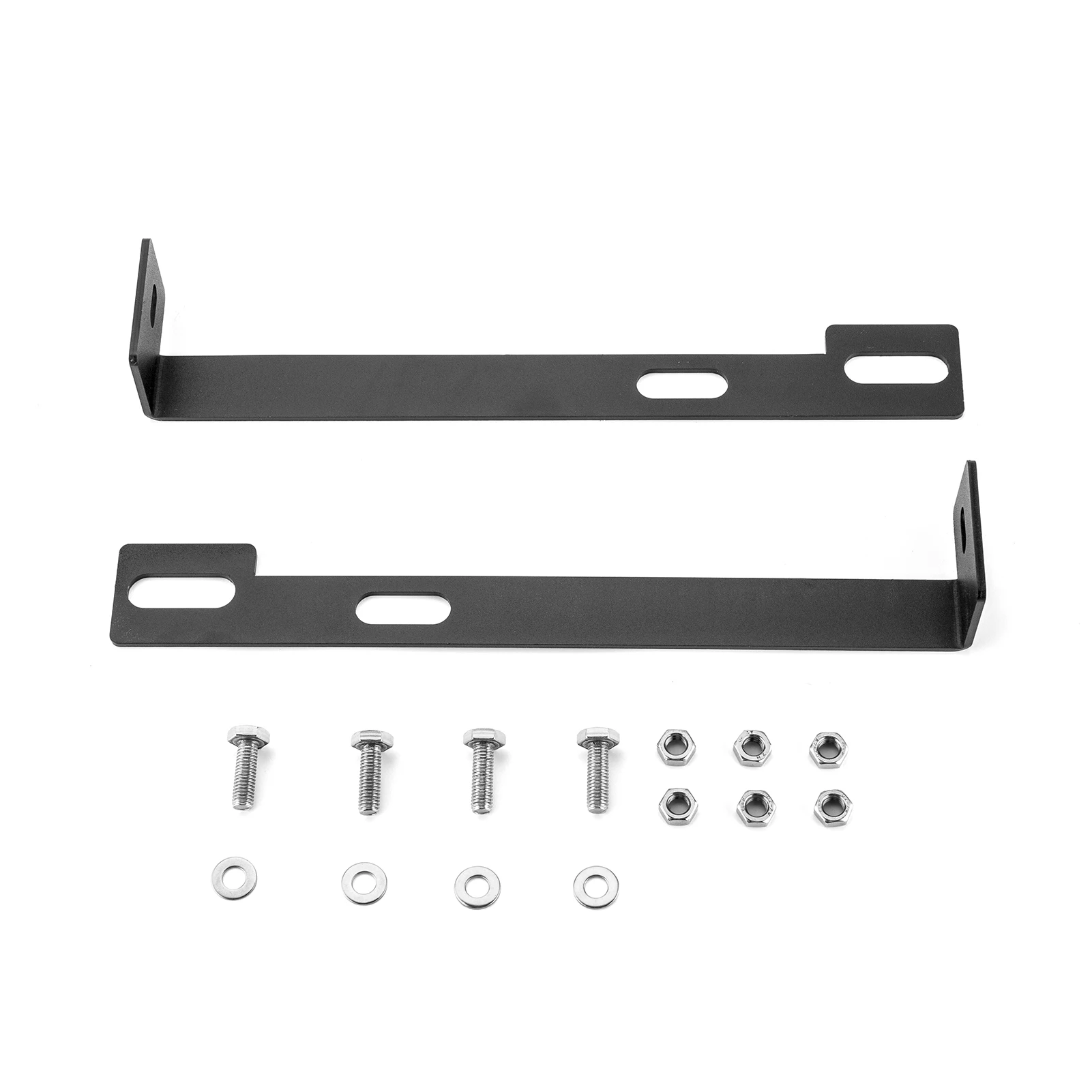 Front Bumper Lower Grill Light Bar Mounting Bracket Fit For 1999-2007 Ford 1st Gen F-250 F-350 F-450 Super Duty