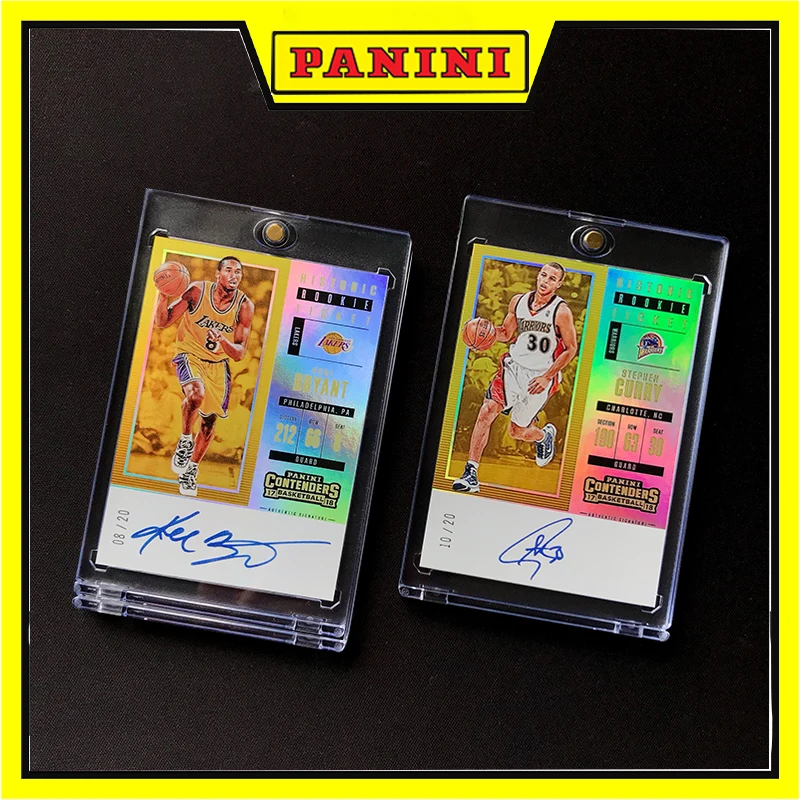 

2017-18 Panini Ticket Series Lakers Kobe Warriors Curry Retro Rookie Sign Print Replica Homemade Card Reflection Collection Card