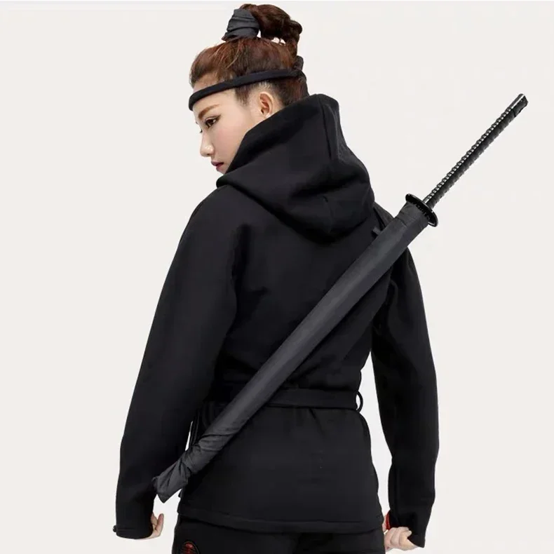 

l For Katana Umbrella Samurai Umbrella Japanese Ninja-like Sun Rain Thickened Straight Pole Umbrella Long Handle Big Windbreak