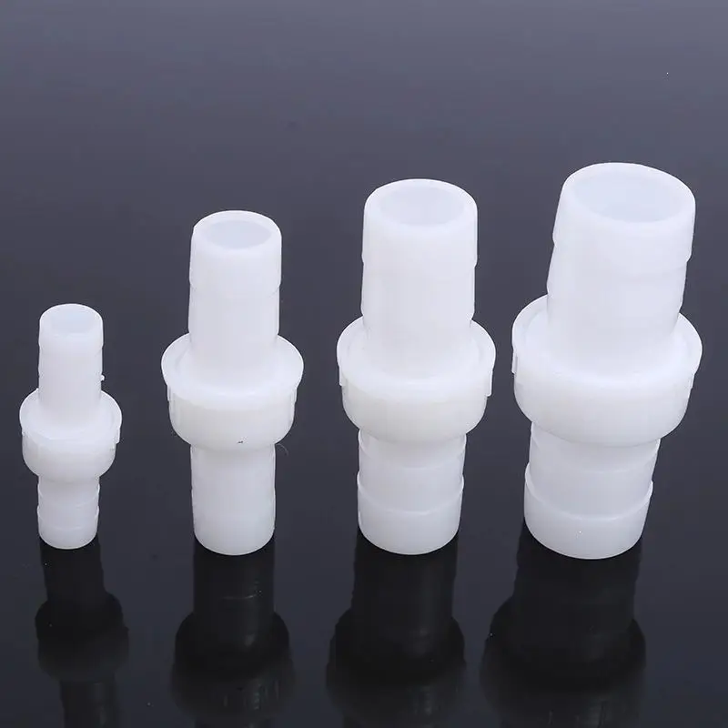 10Pcs 1/2inch Plastic Hose Barb Connectors With Airtight Seal Smooth Burr Free Edges For Garden Irrigation Water Pipe Connection