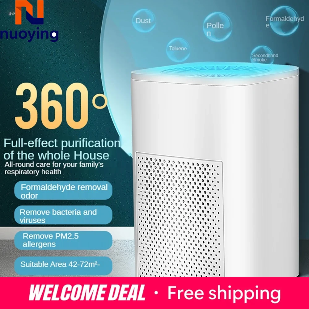 Purificador de aire, generador de ozono, ionizador, purificador para el hogar, desodorante para inodoros, desodorante para mascotas, purificador de aire USB para dormitorio