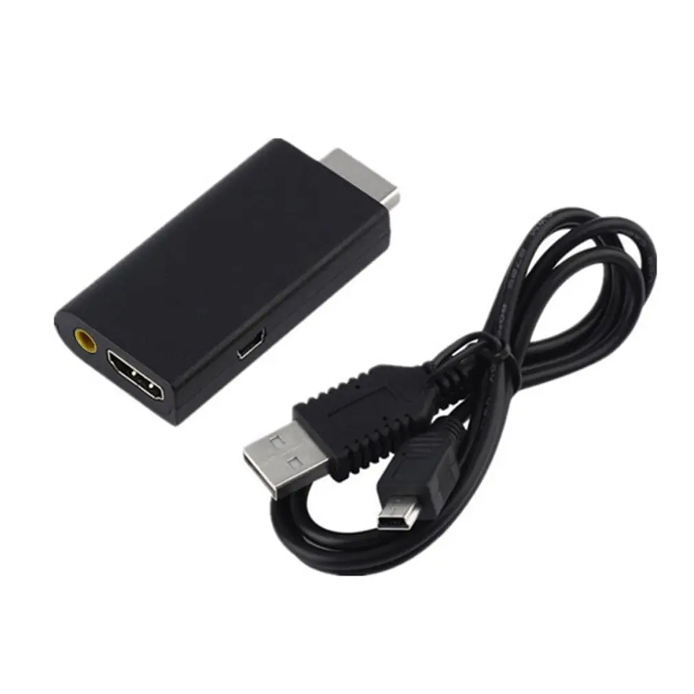 

PS2 To HDMI-compatibale Converter 480i/480p/576i Audio Video Adapter Cable With 3.5mm Audio Output Support All PS2 Display Modes
