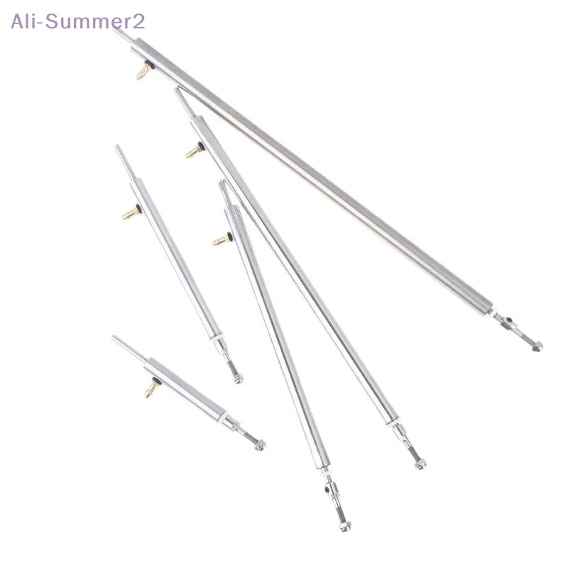 {Summer2} Boat Racing Essential - Stainless Steel Tube with Grease Nozzle, L10/15/20/25/30cm for RC Electric Racing Boats