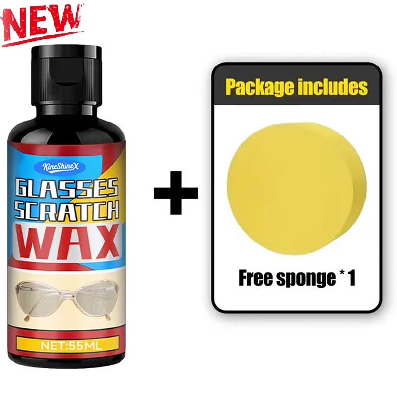 35ml 55ml Scratch Remover For Eyeglasses Glasses Scratch Repair Agents Lens Cleaners Spray For Car Glass Glasses Watches Screens