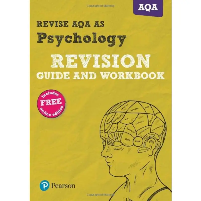 

Pearson REVISE AQA AS Level Psychology Revision Guide и рабочая тетрадь Inc Online Edition 2025 и 2026 Examiny 9781292139272