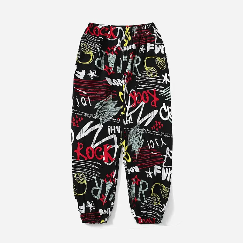 سراويل نسائية غير رسمية فضفاضة مريحة من الأرجل ، بنطلون رياضي للصيف ، حزام خصر مرن