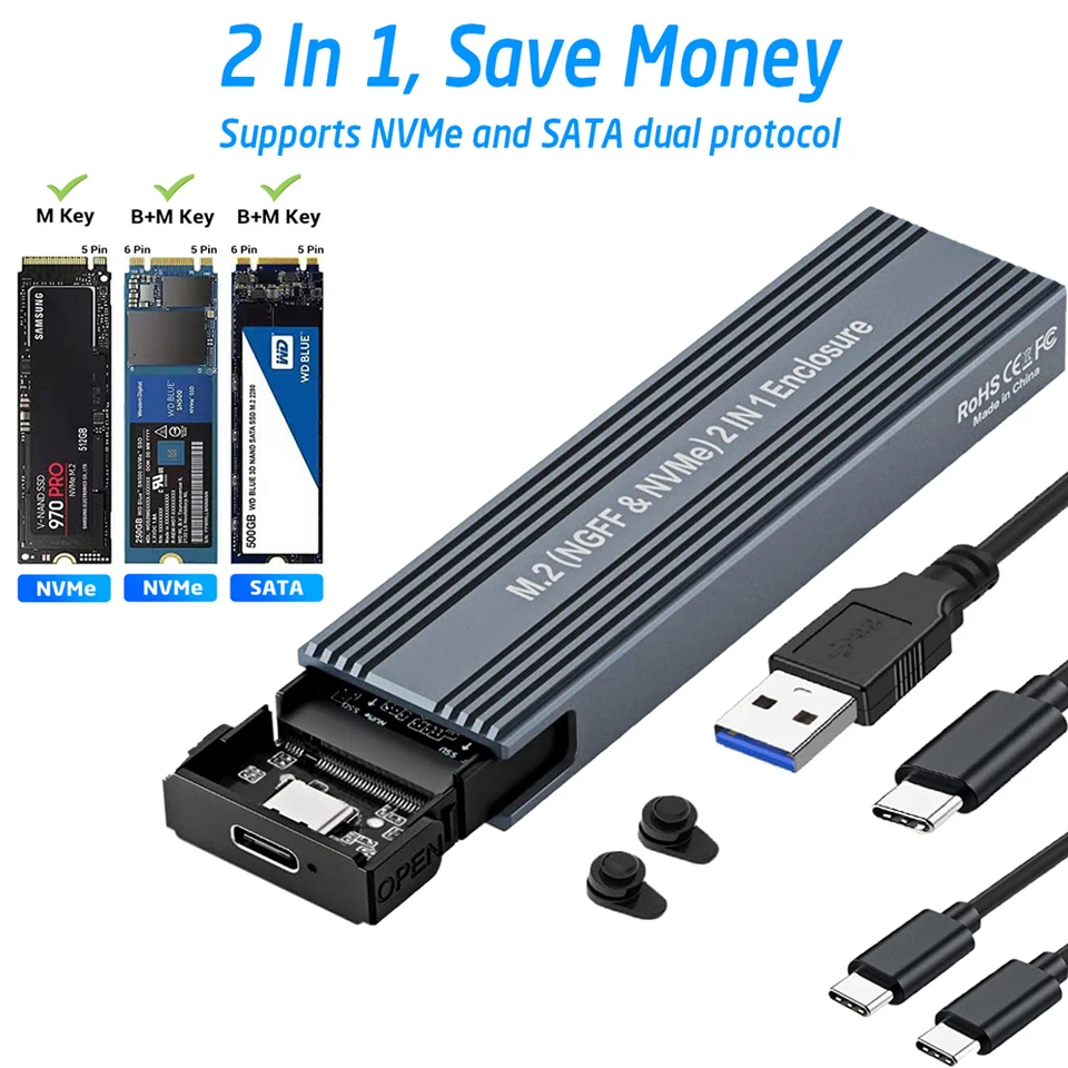 M.2 SATA , NVMe SSD 7個セット Se5a1fa6970c347bbbd5f3b662528b