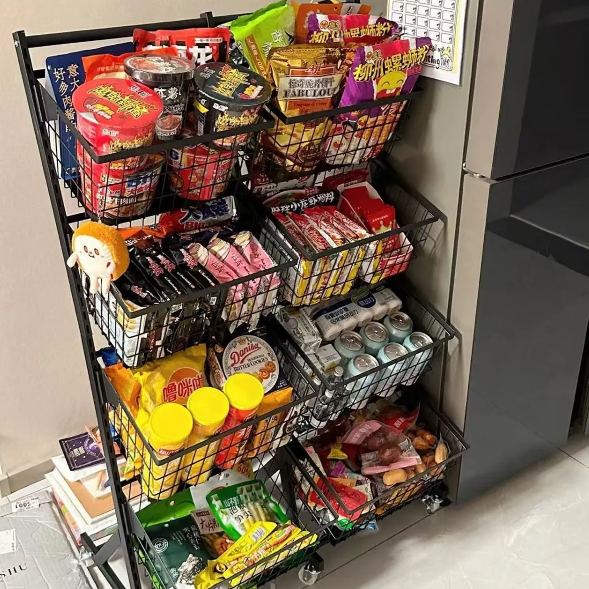 

Modern School Customized Color Steel Magazine Rack & Shelving Units for Pharmacy and Home Use