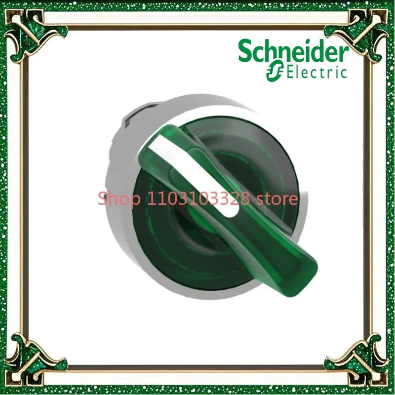 

ZB4BK1233 Select switch head with light Two-position self-locking Knob switch green