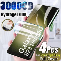 For Samsung Galaxy S24 S23 Ultra S22 S21 S20 Plus FE Screen Protector Note 20 10 9 S10 9 8 Lite E S20FE S21FE 5G S 23 Not Glass
