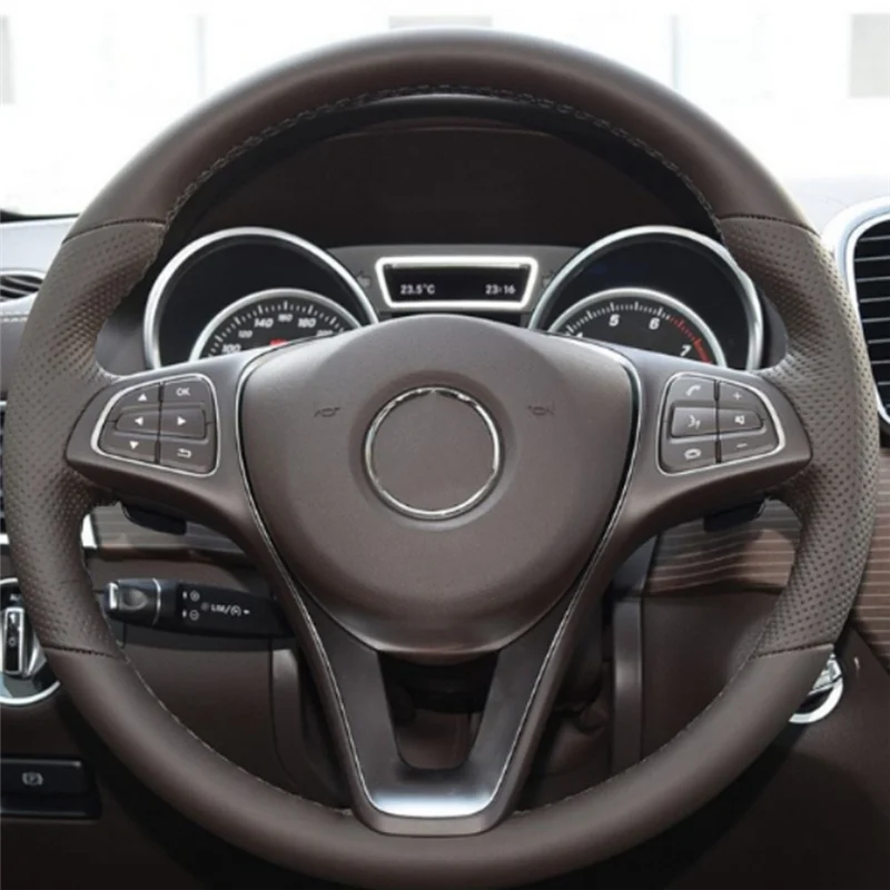 

Durable Car Steering Wheel Panel Cover For Mercedes Benz W176 W246 W205 W213 W218 W117 W292 W166 W447 W156 X253 W448