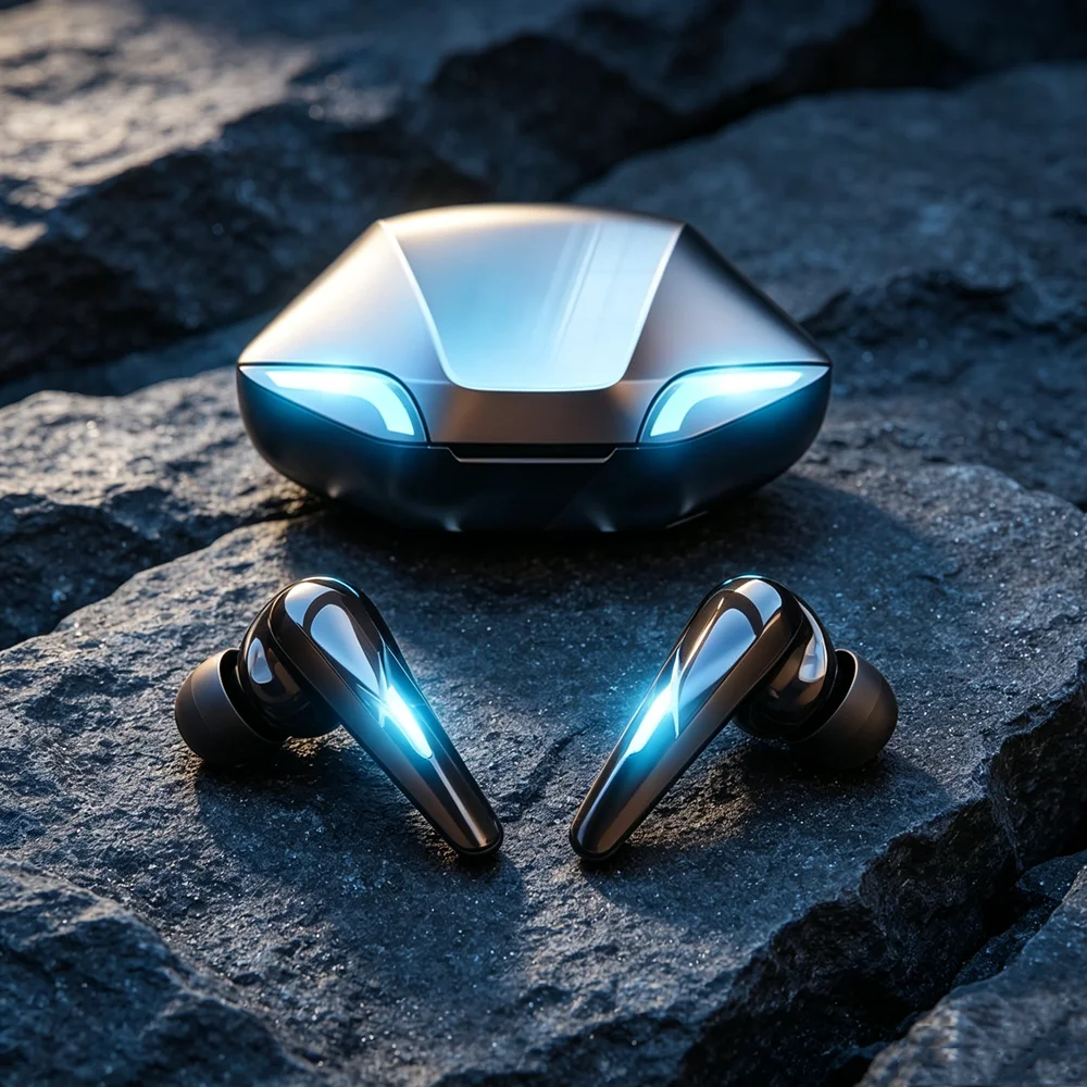 TWS Bluetooth 5.3 Earbuds Semi-In Ear Clear Call HIFI Sound Quality Wireless Earphones Lightweight Comfort Headphones ﻿