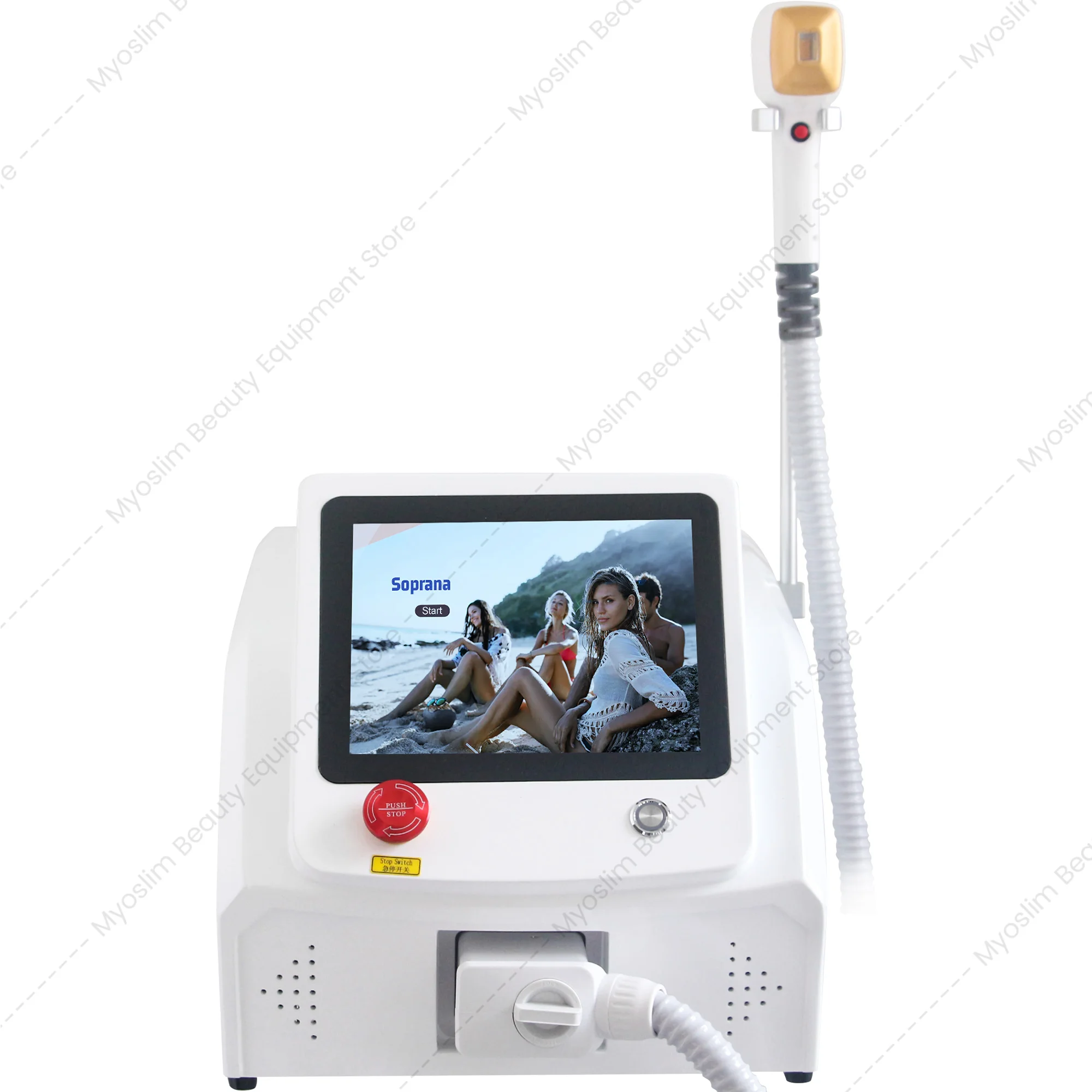 5000W Profession 808 Diodo Hair Removal Skin Rejuvenation Machine Cooling Painless Permanent Epilation Spa Equipment