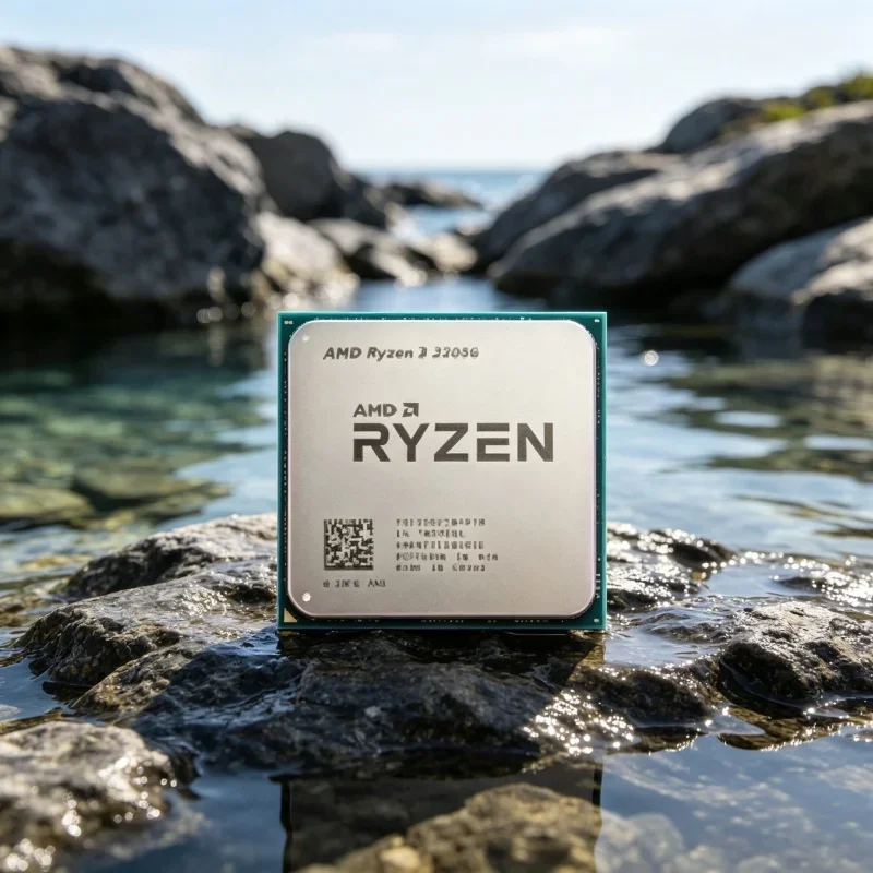 AMD Ryzen 3 2200G Processor For AM4 Motherboard 4 Cores 4 Threads Integrated Graphics Home Office Gaming CPU