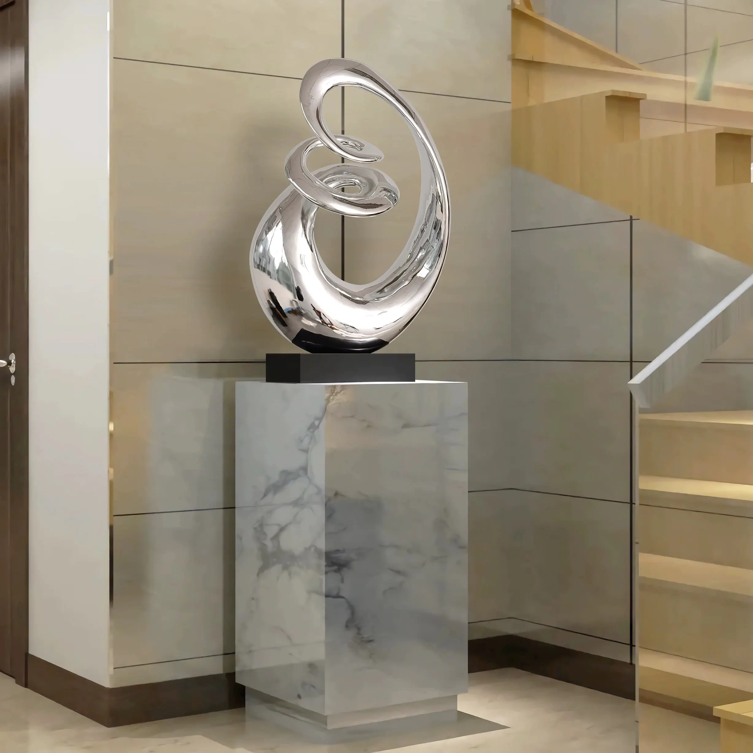 Room Decoration Abstract Art Sculpture Reincarnation Statue Luxury Living Room Decoration Ornaments Resin Crafts Gifts