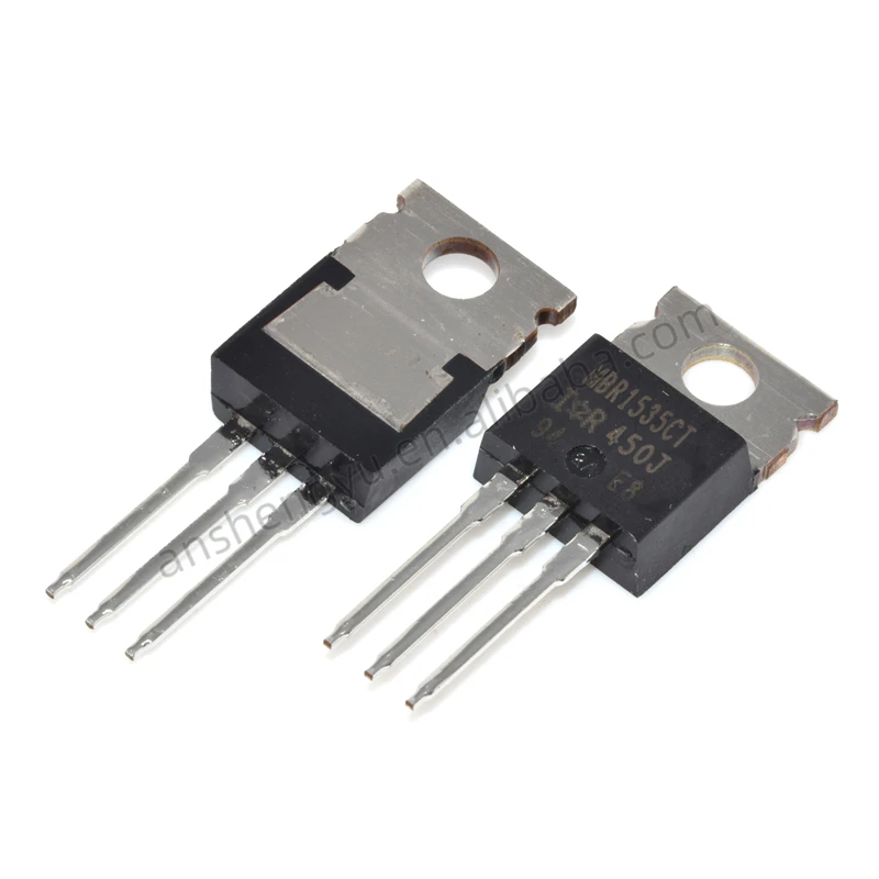 5PCS MBR1535CT Schottky Diode 15A35V TO-220