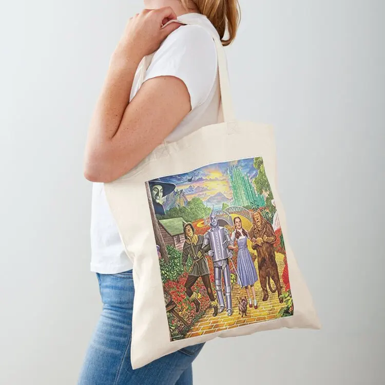 

Follow The Yellow Brick Road - Wizard Of Oz Tote Bag Reusable bags hand bag the tote bag Women bags