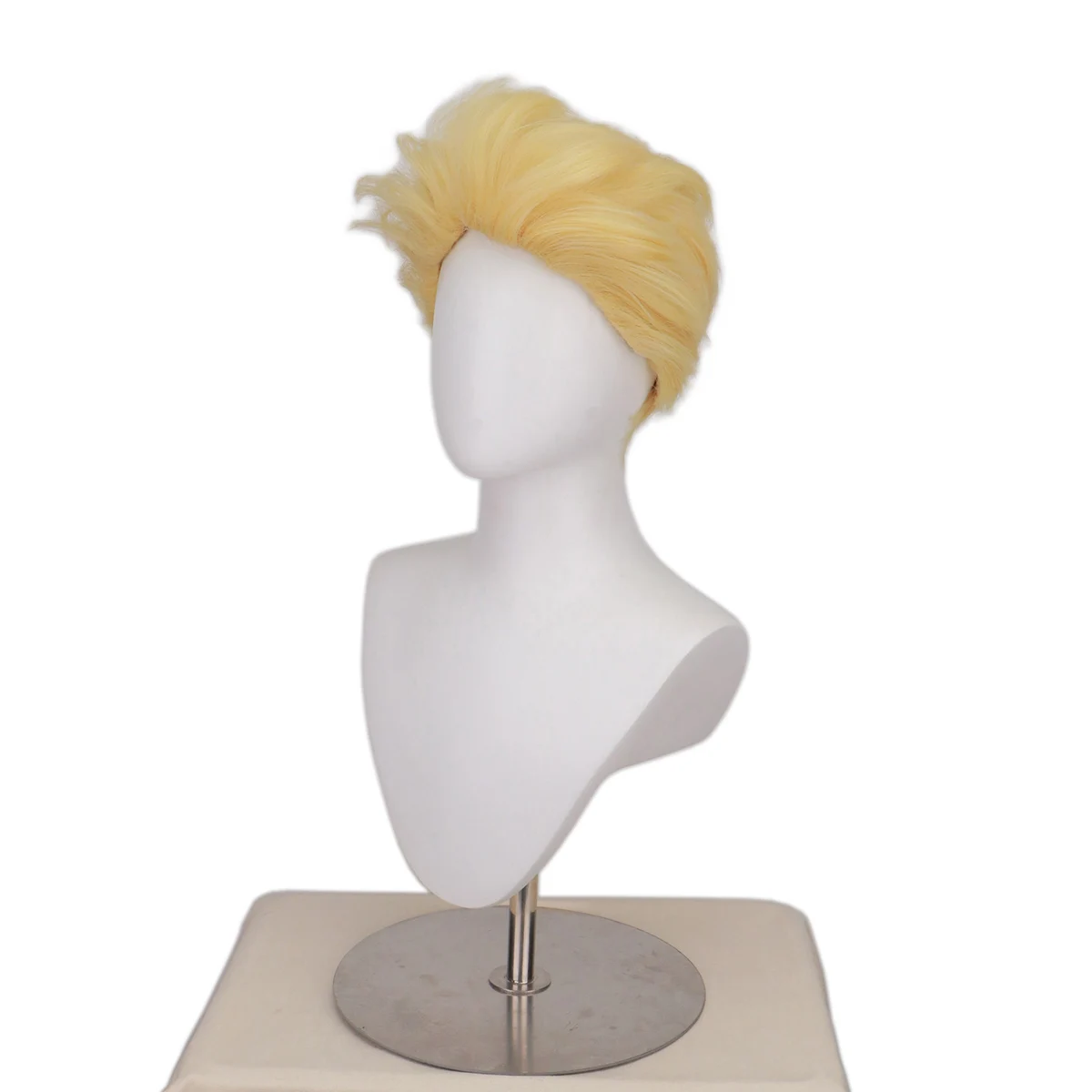 

Short Straight Cosplay Wigs Halloween Costume Wigs Party Costume Men Boy Blonde Anime Wigs cosplay costumes
