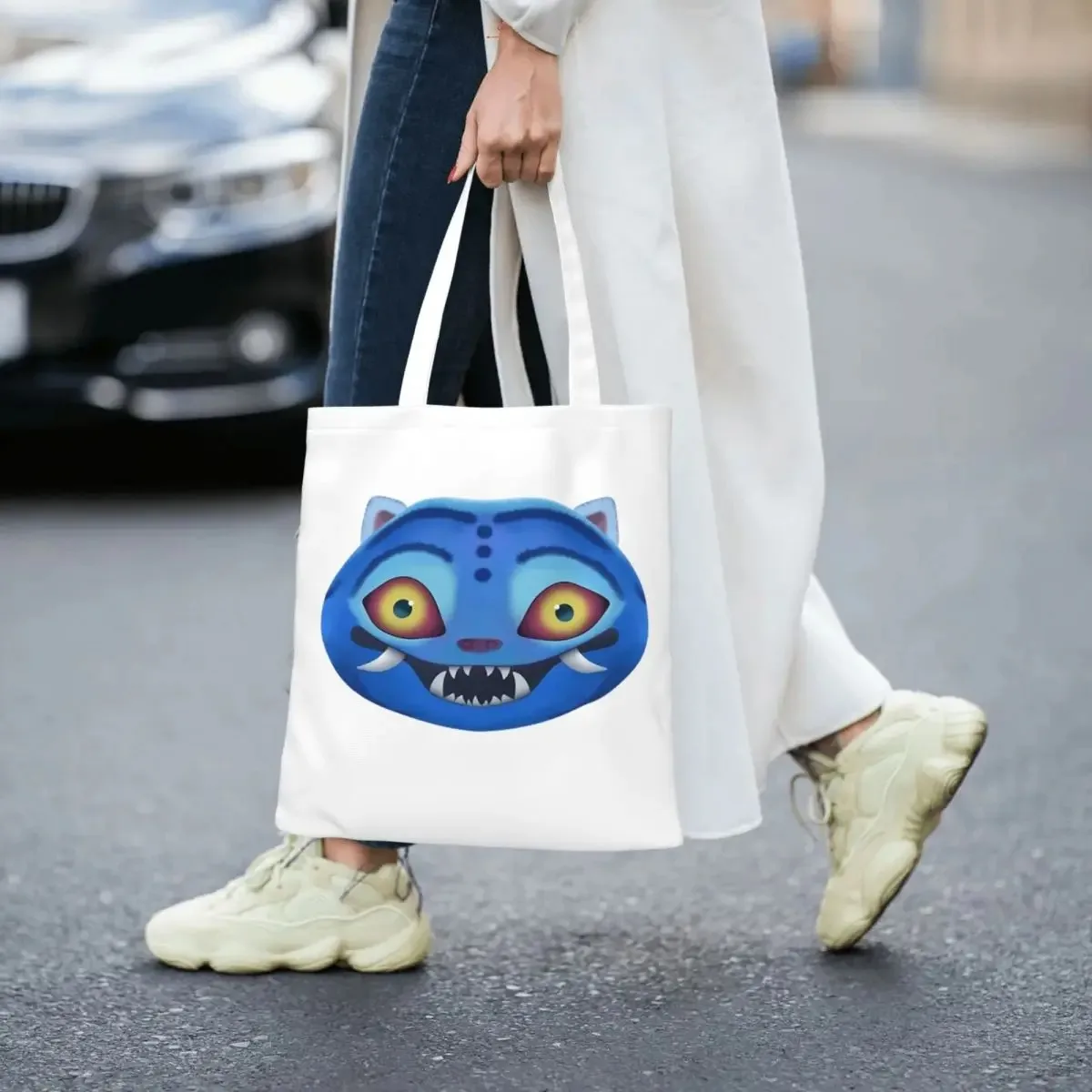 

KPop Demon Hunters Shoulder Canvas Bag New Logo Backpack Women Fashion Bag Casual Streetwear