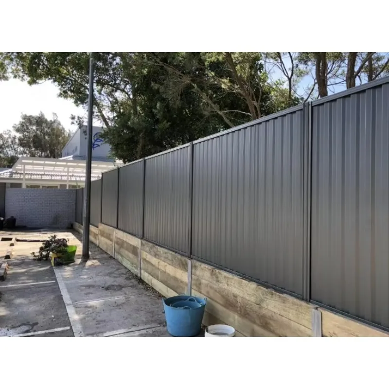 Customization Decorate the Farm Fence Metal Fence Panel Steel Fence Panel Colorbond  Safety  for Farm Safety protectio