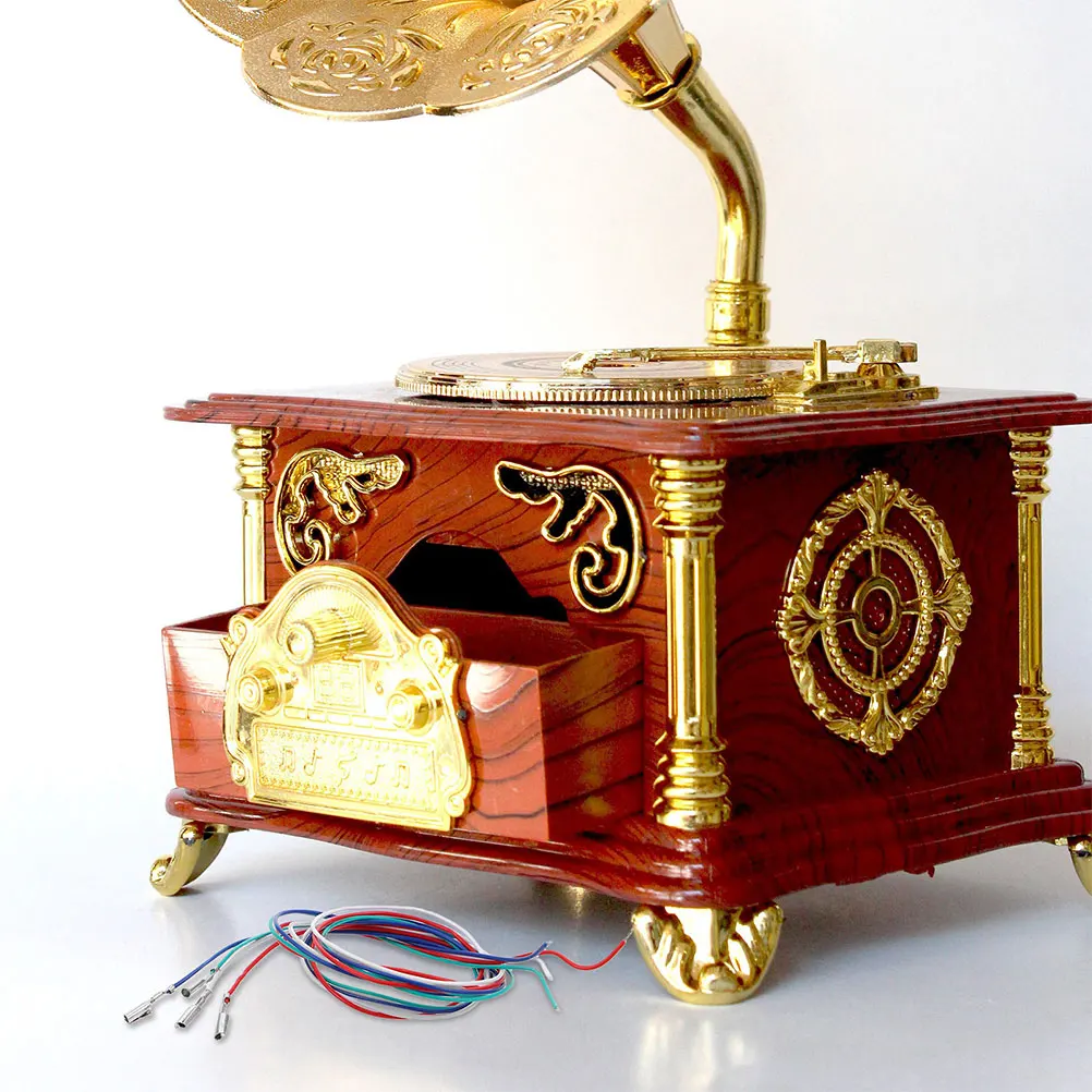 

4 Pcs Phono Cartridge Cable Repairing Accessory Headshell Lead Cord Wire Replacement Phonograph Leads