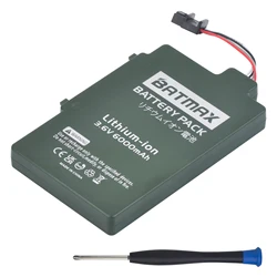 Batmax 6000mAh High Capacity Battery Replacement for Nintendo Wii U Gamepads Wii U Accessories