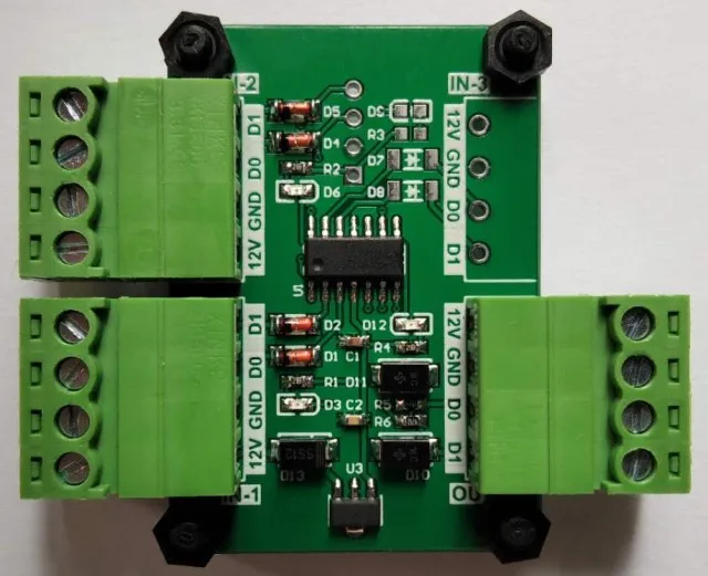 Wigan Multiplexer, Wigan Parallel Connection 2-in-1 and 1-minute 2, Face Recognition Swipe Card Double Authentication Transfer