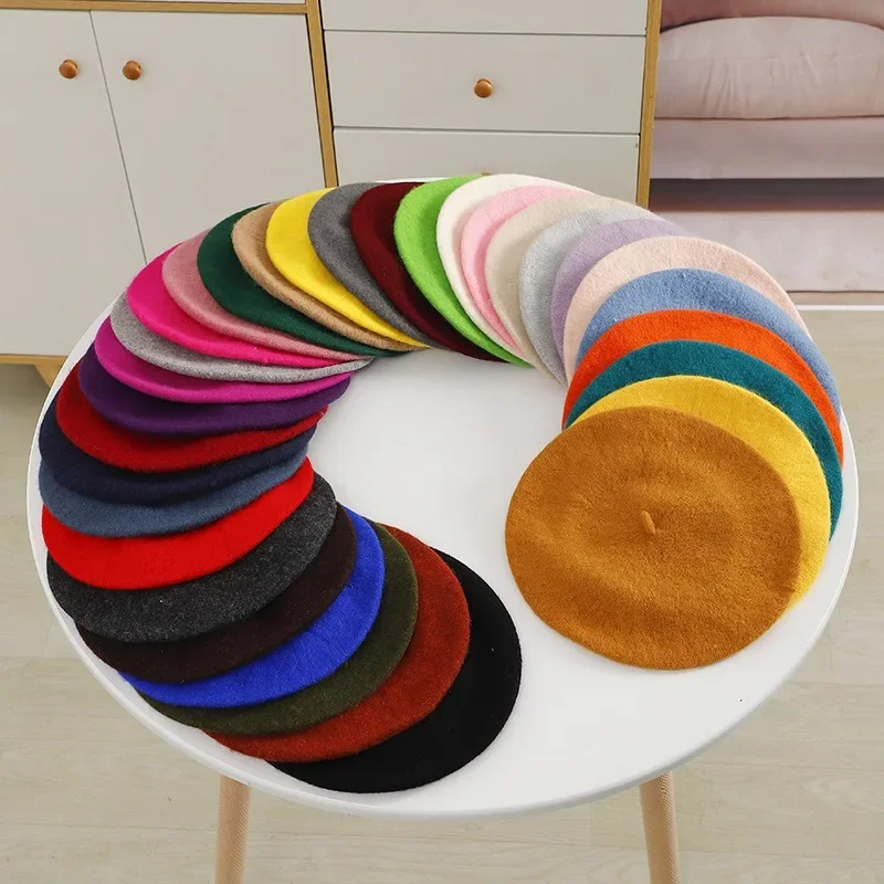 Four Season Thin Breathable Fashionable Beret, Ins Style Art Retro Painter Hat, Versatile Style Suitable for Both Men and Women