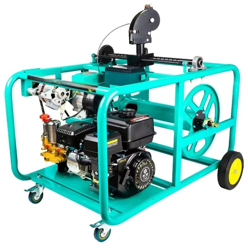 Hand push high pressure three cylinder pump agricultural sprayer