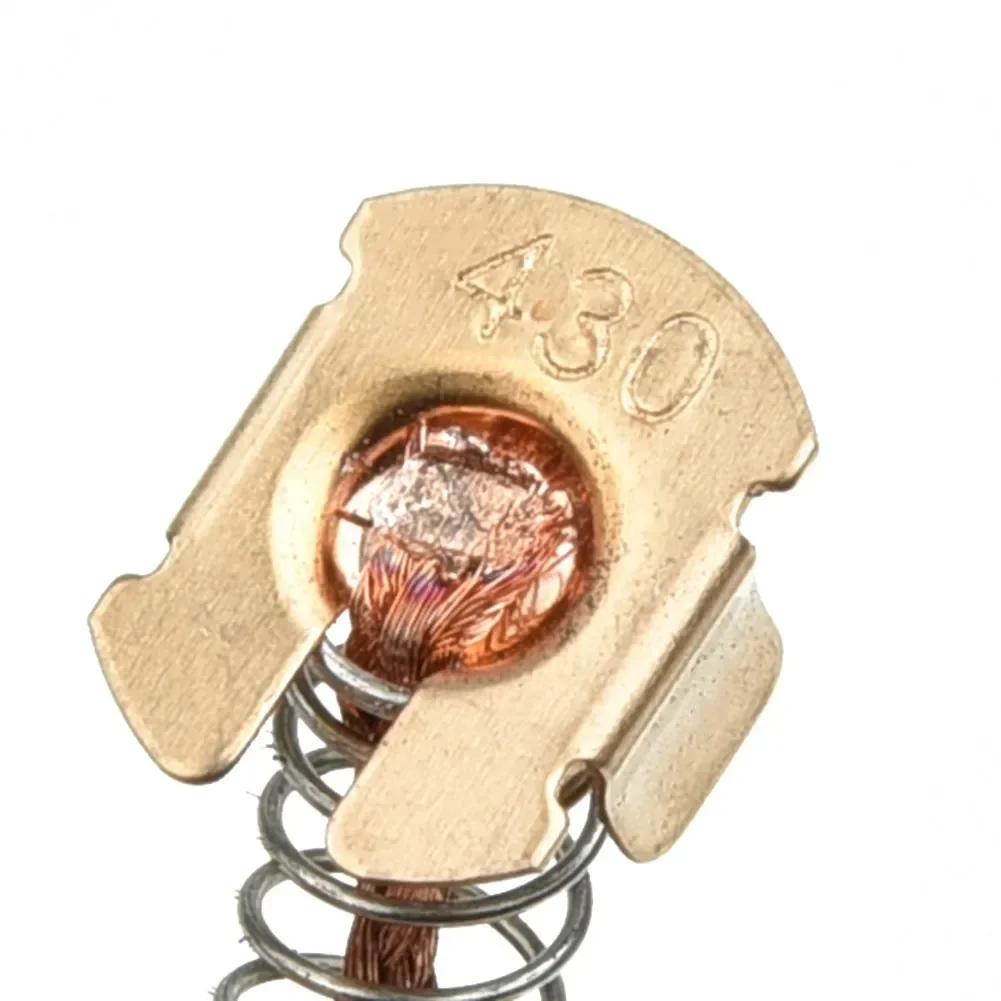 10pcs 금속 카본 브러쉬 10pcs BGA402 BGA450 BGA452 카본 DGA452 CB-430 GA400 용 18V 앵글 그라인더 용