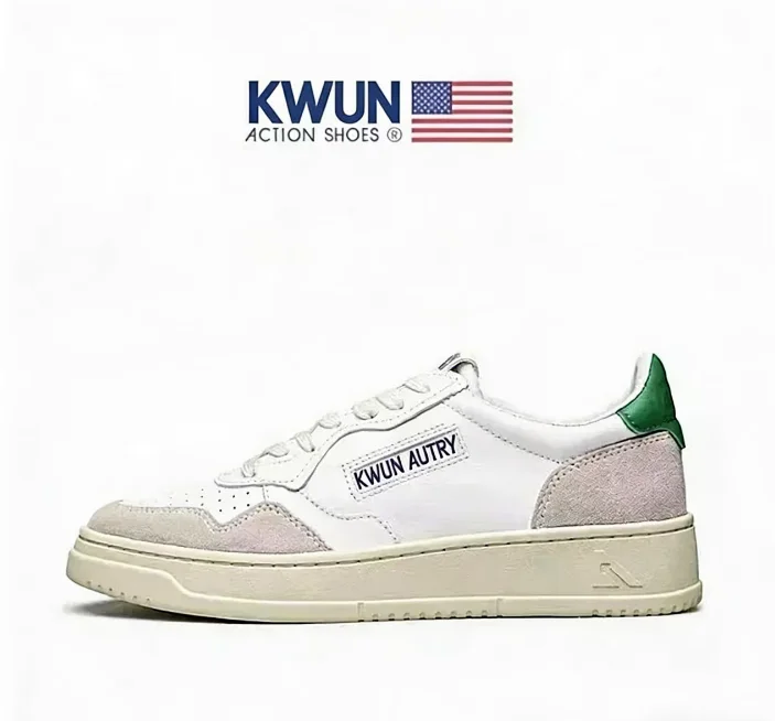 Nuevas zapatillas de deporte KWUN AUTRY para mujer, zapatos deportivos informales de verano, zapatos de skate, zapatos vulcanizados transpirables a la moda de primavera para hombre K1