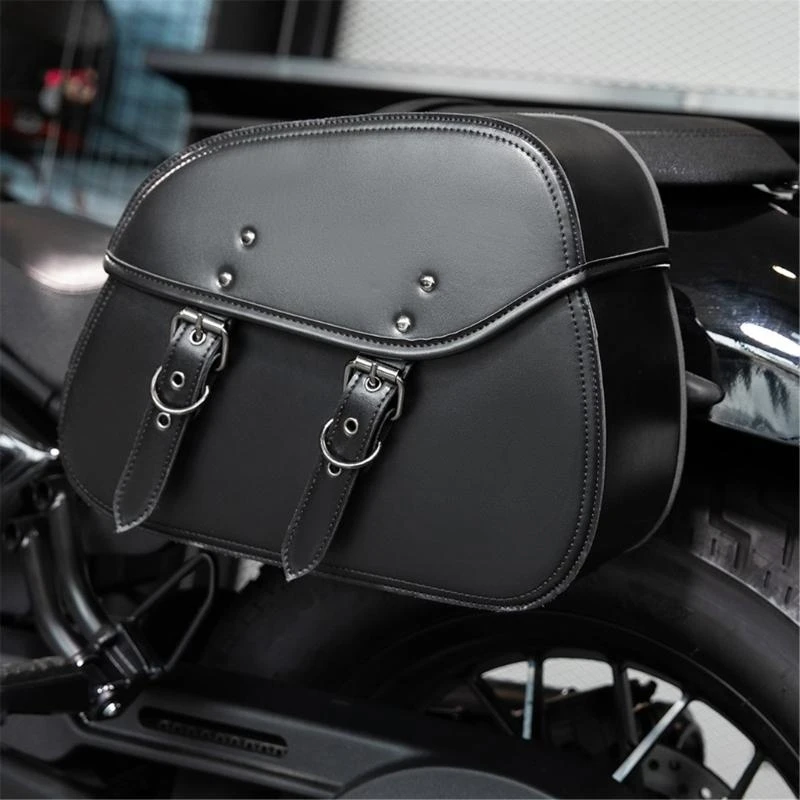  Stylish Motorcycle Equipment Bag Large Capacity Pouches With Ample Space For Tools Accessories Long Distance Travel 2pcs