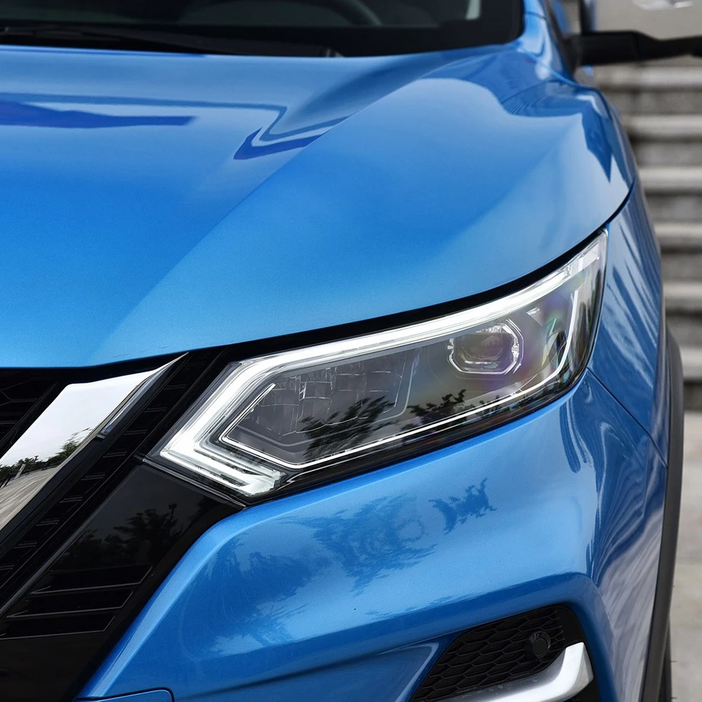 Headlamp Transparent Cover Headlight Shell Lampshade Case Plexiglass Replace Original Lens For Nissan Qashqai 2019 - 2022