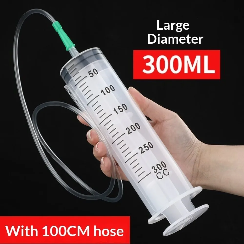 20ml-550ml Langlebige Großvolumen-Spritze, Autoöl-Extraktor, geeignet für Laborabgaben, Klebstoffabgabe, Großspritze.