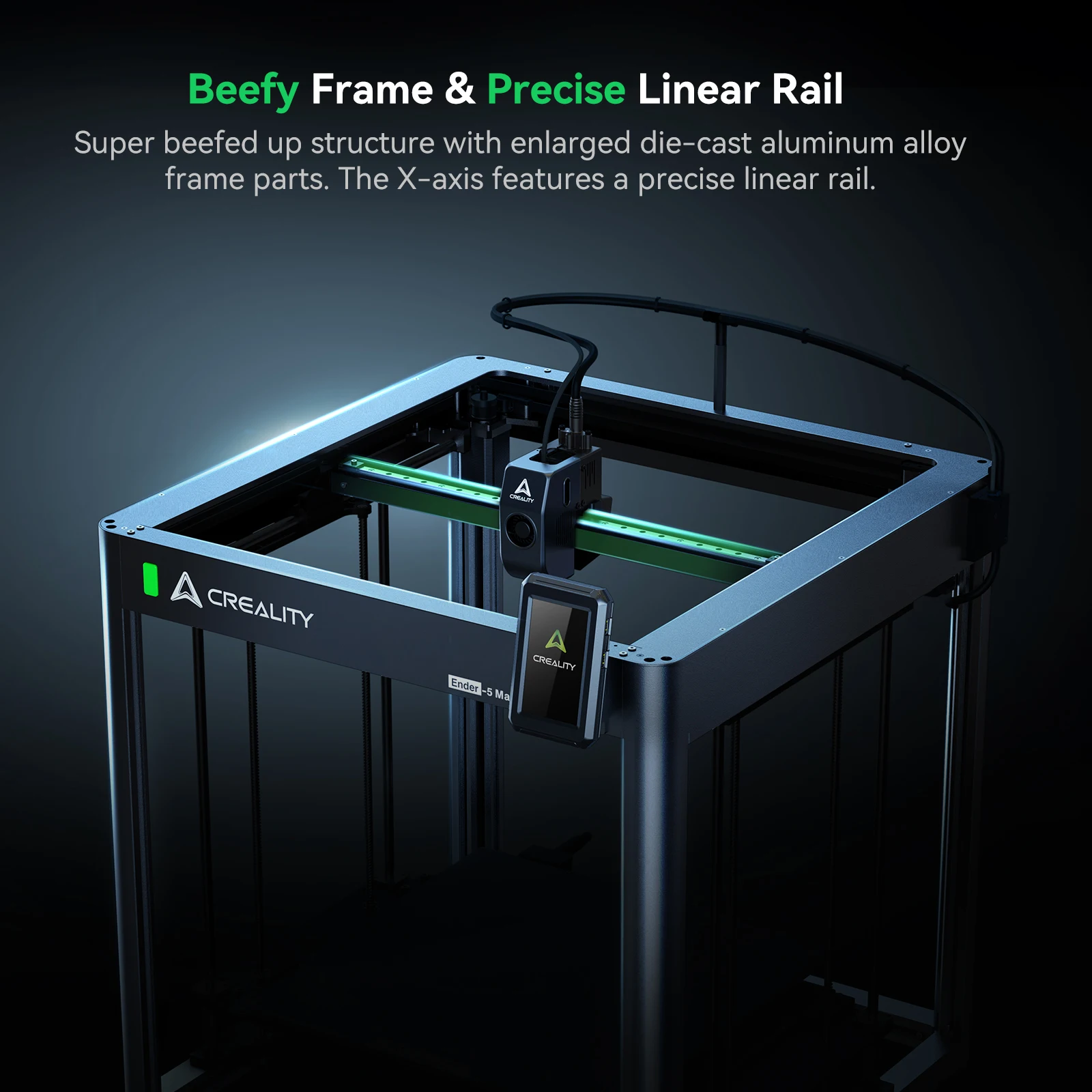3D-принтер Creality Ender-5 MAX 400 мм3, большой объем, 700 мм/с, высокоскоростная печать 3D-принтер Creality Ender-5 MAX 400 мм3, большой объем, 700 мм/с, высокоскоростная печать