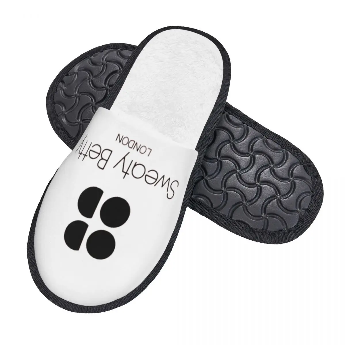 Custom Sweaty Bettys Logo Comfort Scuff With Memory Foam Slippers Women Bedroom House Shoes