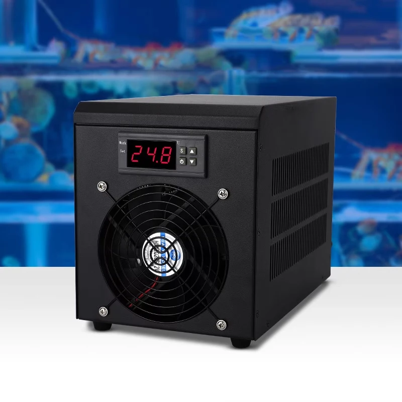 Chiller fish tank small aquarium circulation constant temperature household small cold and warm dual-purpose refrigerator fish f