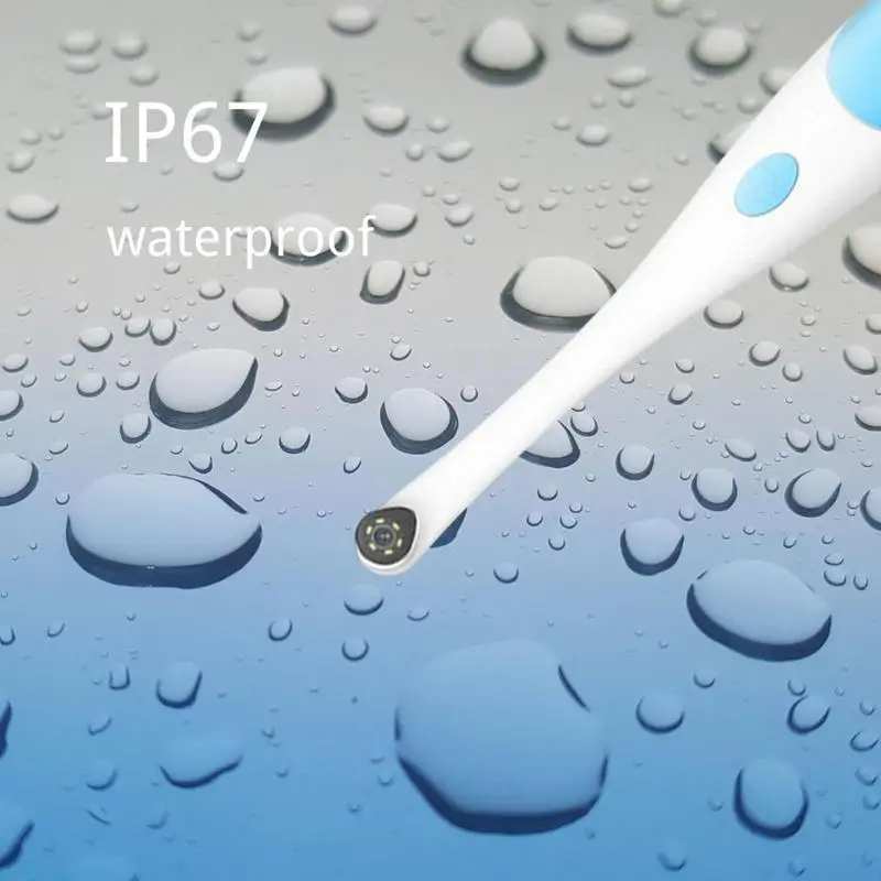 HD Portable 3 In1 Visual Odontoscope Oral Examination Camera With 6 LED Lights Teeth Detecting Endoscope Cameras For Dentists #W