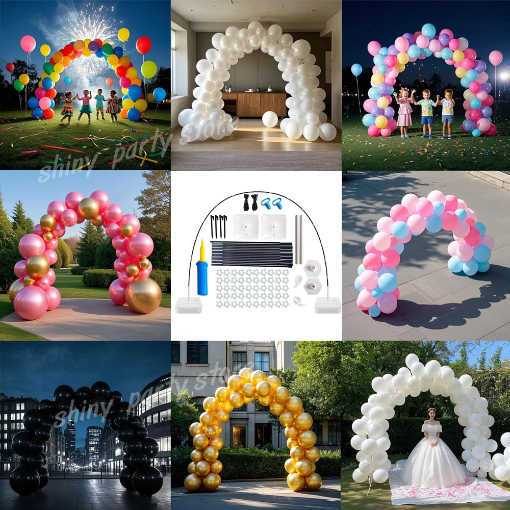 

New Balloon Stand Holder Balloon Arch Kit Half Arch Balloon Support For Birthday Holder Circle Ballon Column Baby Shower Decor