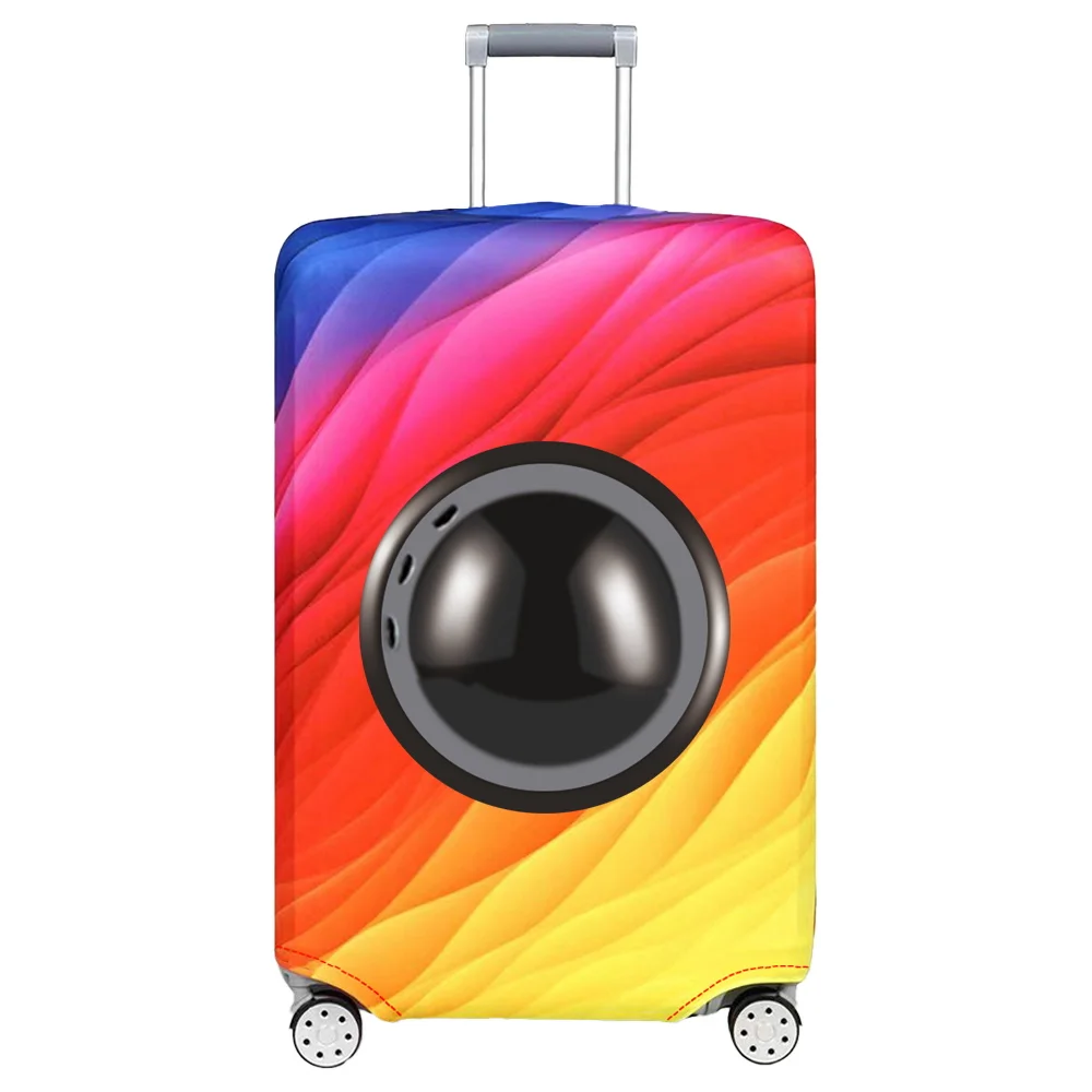 Luggage Covers 18-32inch Protector Travel Luggage Suitcase Protective Cover Stretch Dust Covers Print Window Series