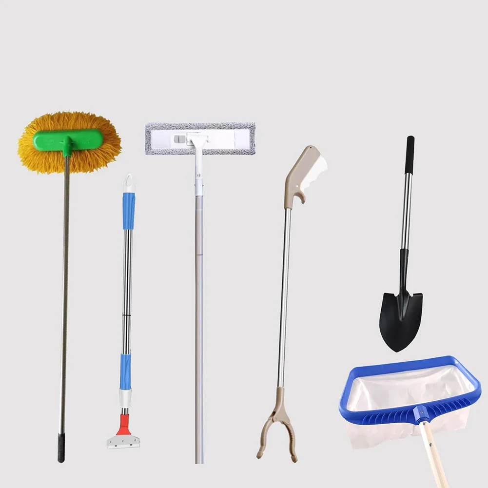 Нержавеющая сталь V-образные зажимы для столба для бассейна Щетка для спа-щетки, совместимая со стандартными стержнями диаметром 38 см, 5 шт.