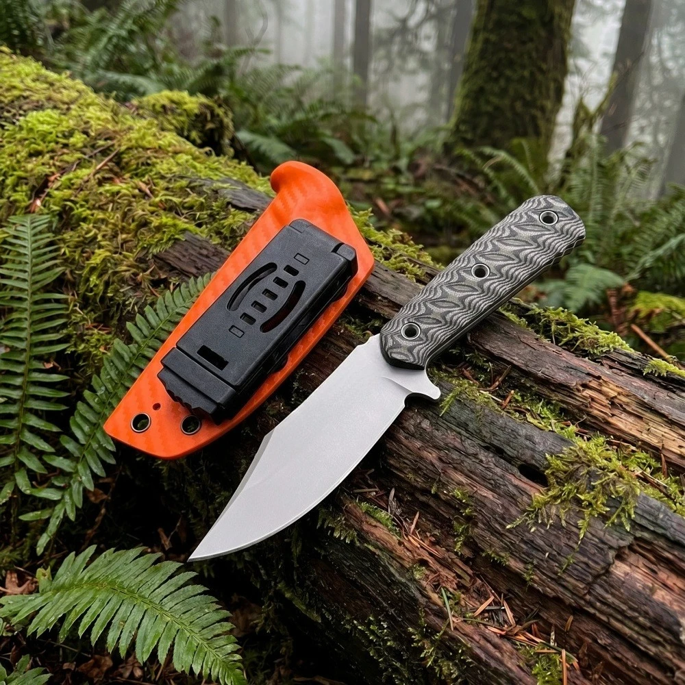Campingmes met vast mes en 8Cr - Survival Knife Full Tang recensie en prijs
