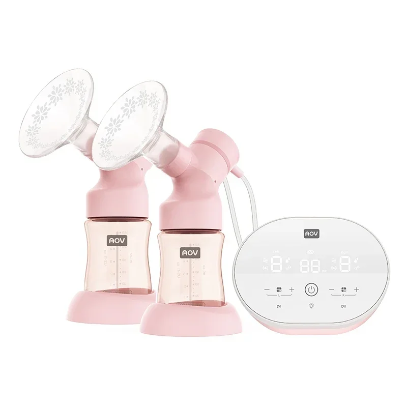 

OEM ODM Design Dual Motors Double Breast Pump Two Motors Milk Extractor Rechargeable Electric Breast Pump