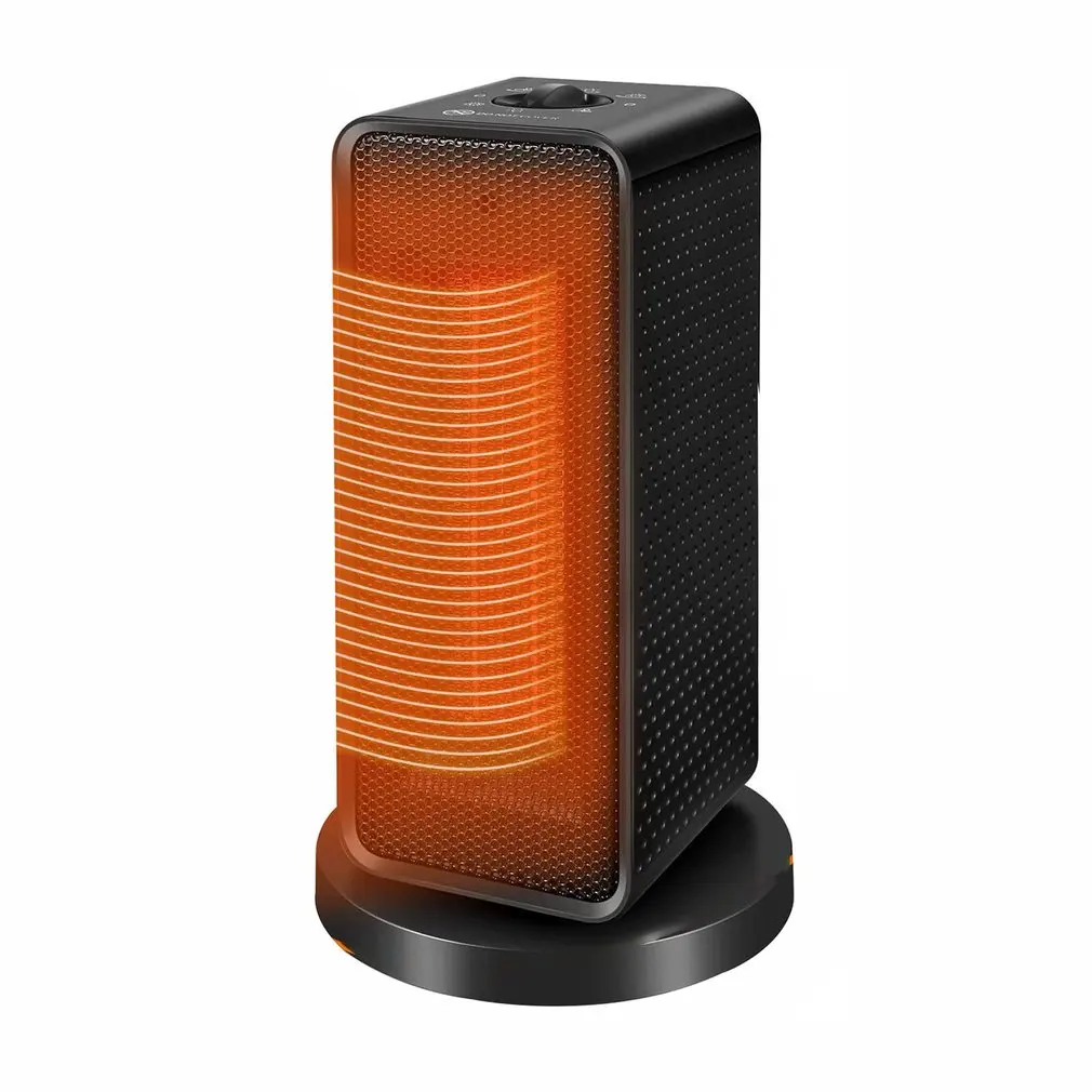 New Heater Household Desktop High Speed Regulating Electric Heater Air Circulation Tower Children Heater Fan Heating Air Cooler