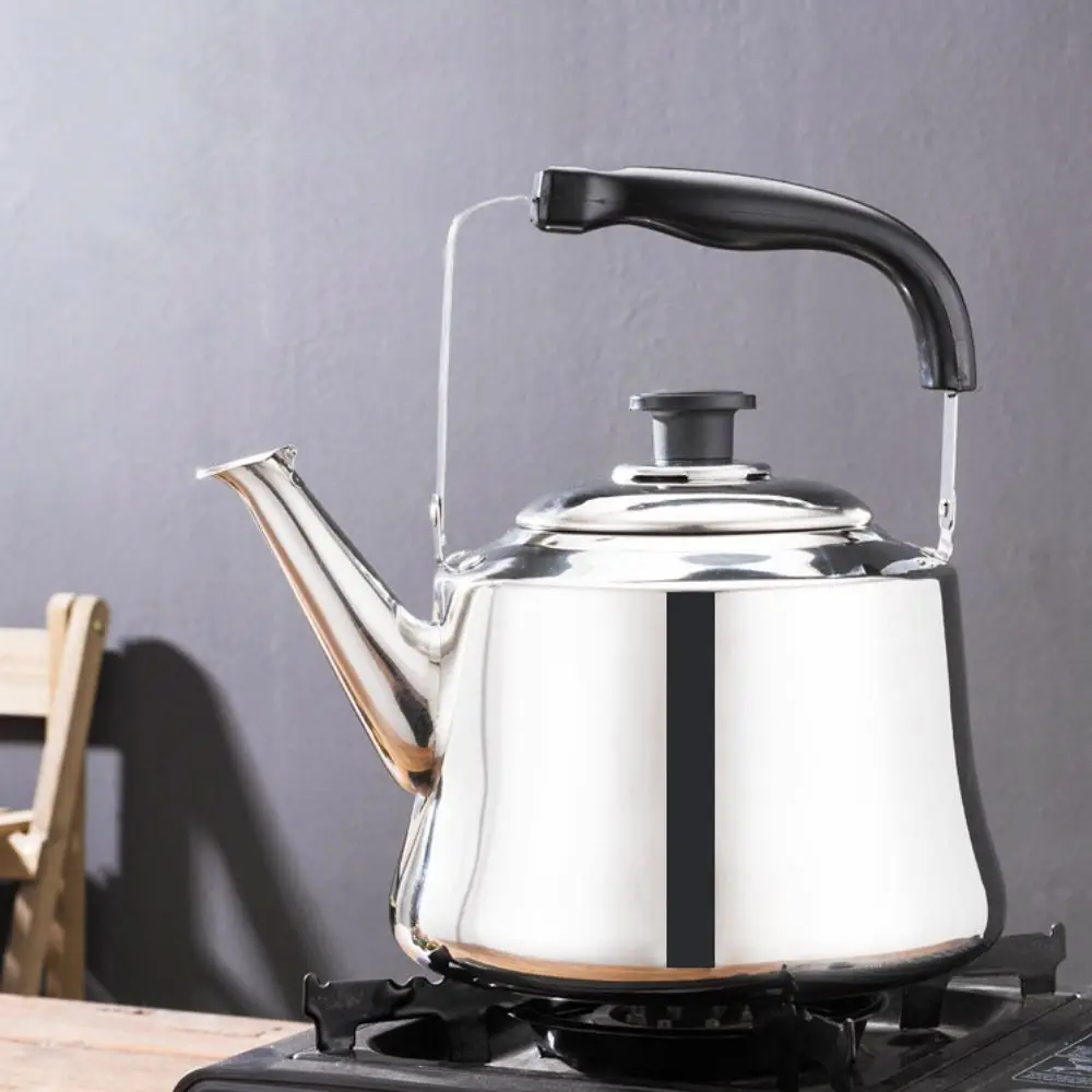 

Tea Set 1/1.5/2L Whistle Tea Kettle with Filter Stainless Steel Boiling Water Kettle Rust-proof Large Capacity Teapot Outdoor