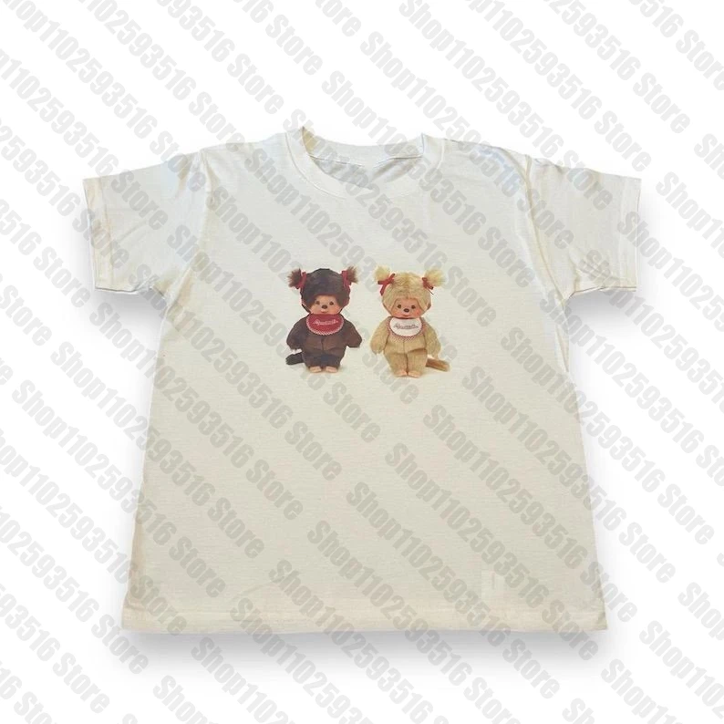 90s Vestiti Vintage Primavera 2025 Donna Graphic Tees Y2k Kitty Crop Top Donna Abbigliamento femminile Harajuku Graphic T-shirt Gothic Emo