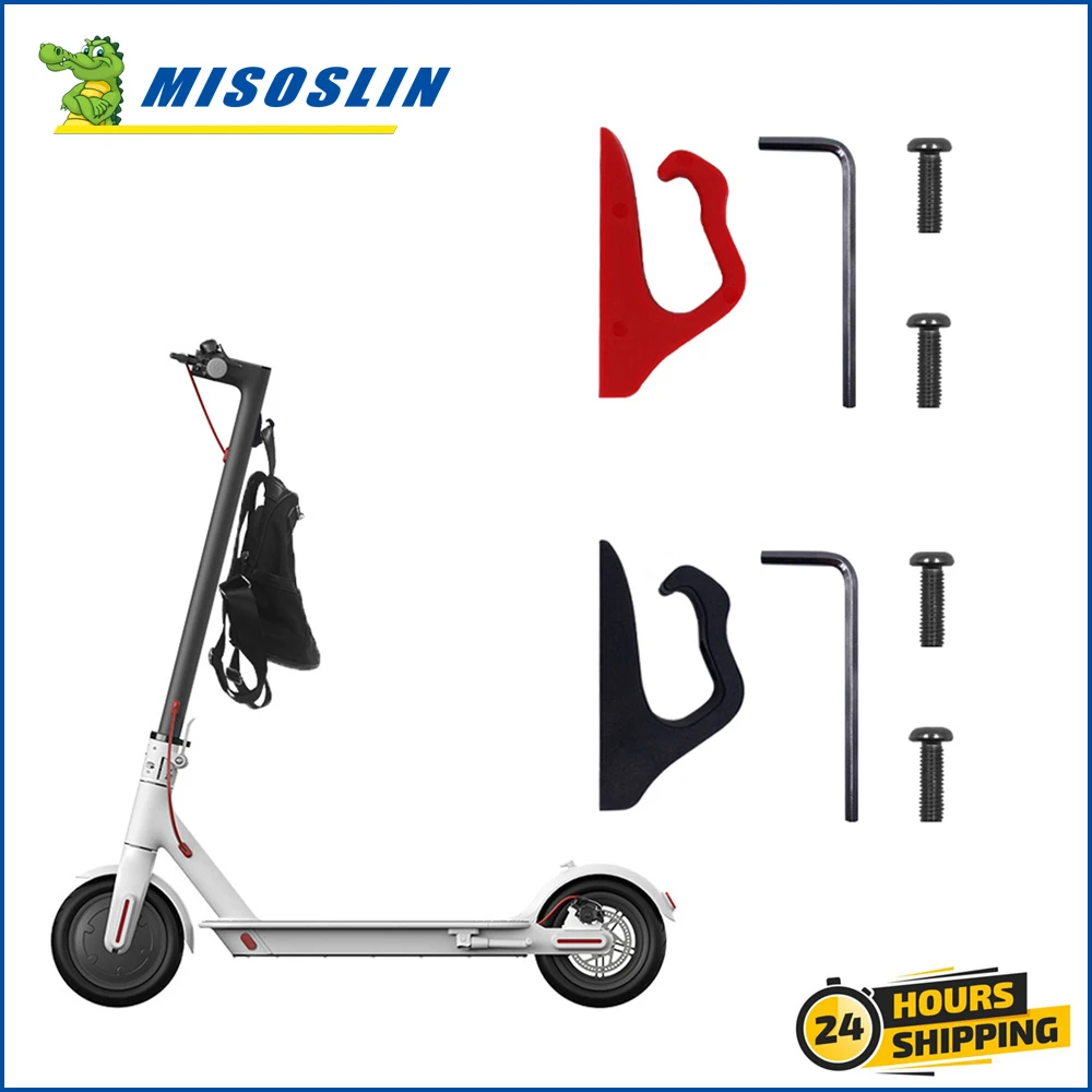 Front Hook Portable Hanger For Xiaomi Mijia M365 Pro M187 Electric Scooter Red Black Multifunctional Hook with Tool Accessories