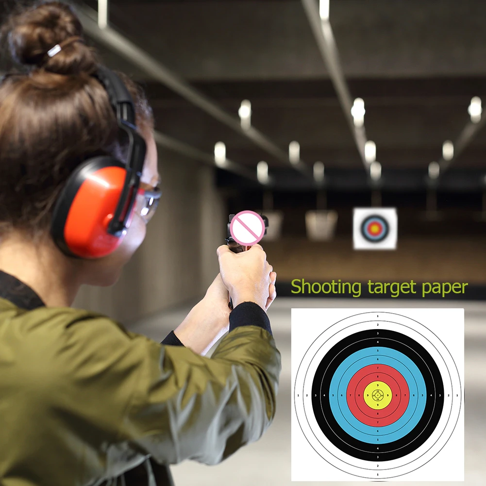 Professional Archery Targets Paper Shoot Practice Training Dartboard Papers