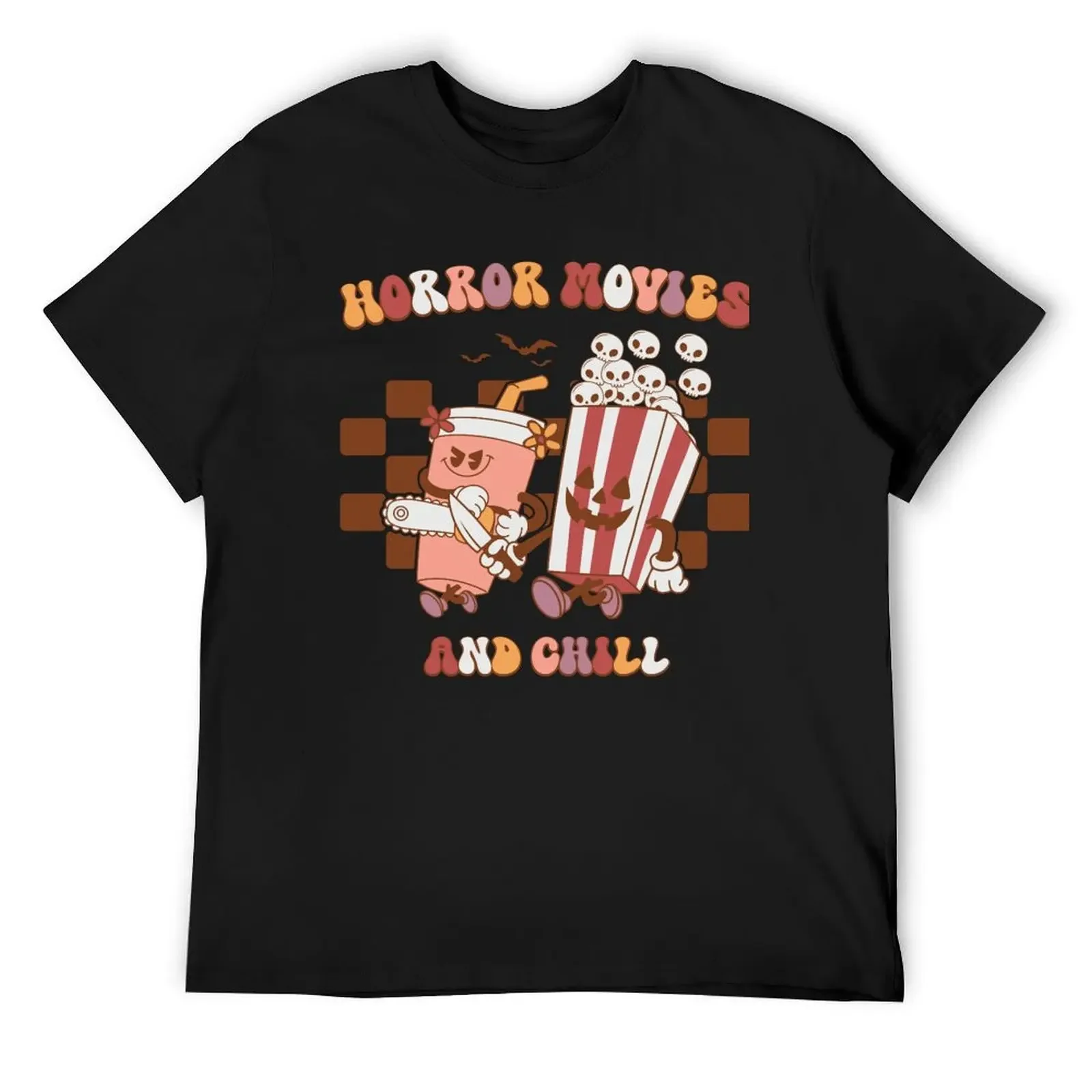 

Horror movies and chill! Classic T-Shirt plus size clothes custom t shirt vintage t shirts designer shirts men t shirts